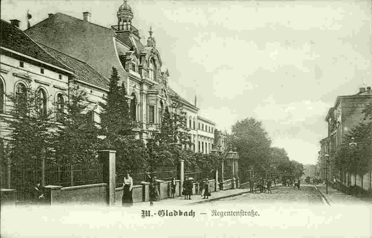 Mönchengladbach. Regentenstraße, 1908