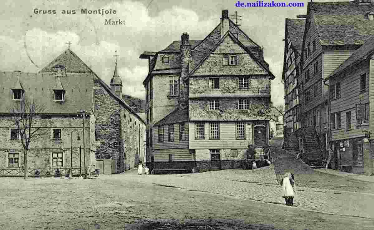 Monschau. Marktplatz, 1912