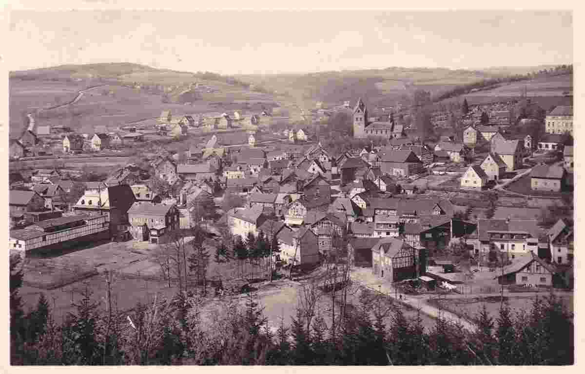 Blick auf Morsbach, 1955