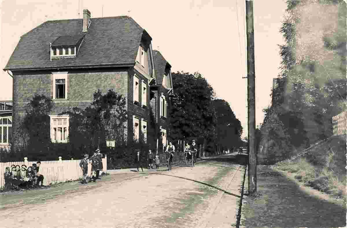 Morsbach. Blick auf strasse, 1925