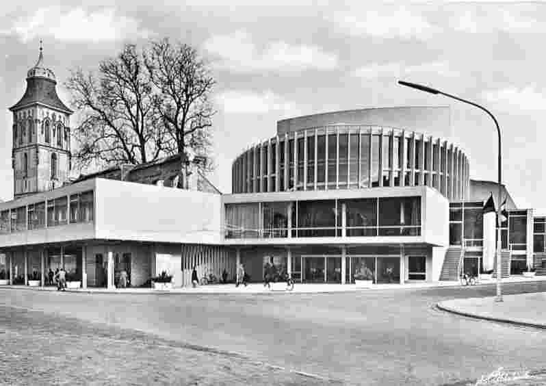 Münster. Das neue Theater, um 1960