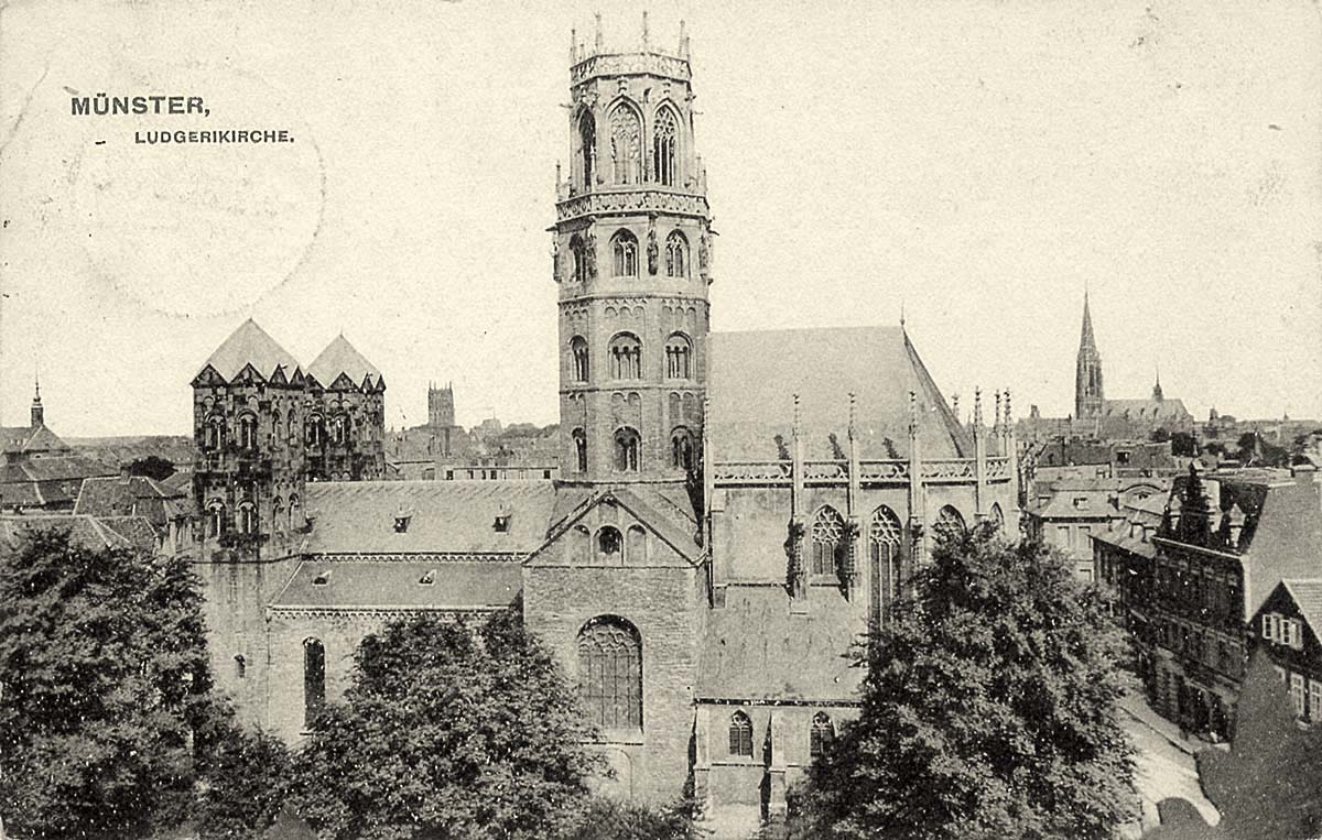Münster. Ludgerikirche, 1908