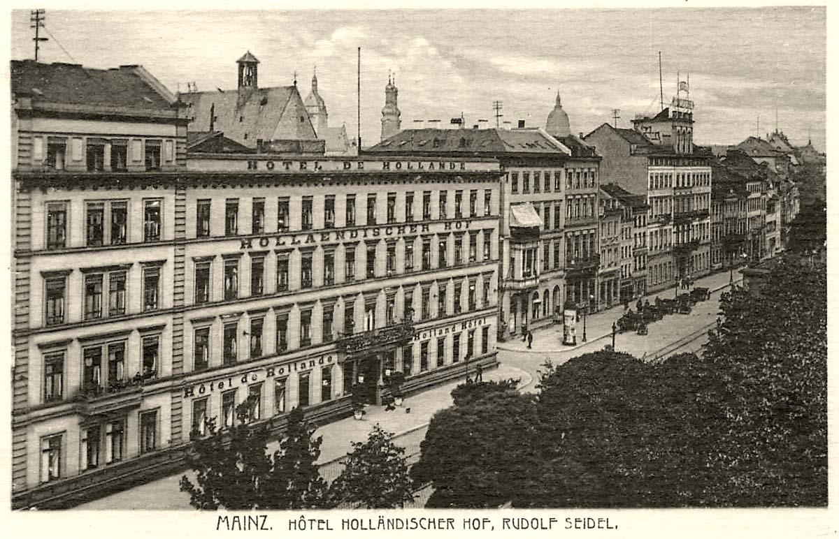 Mainz. Hotel 'Holländischer Hof'