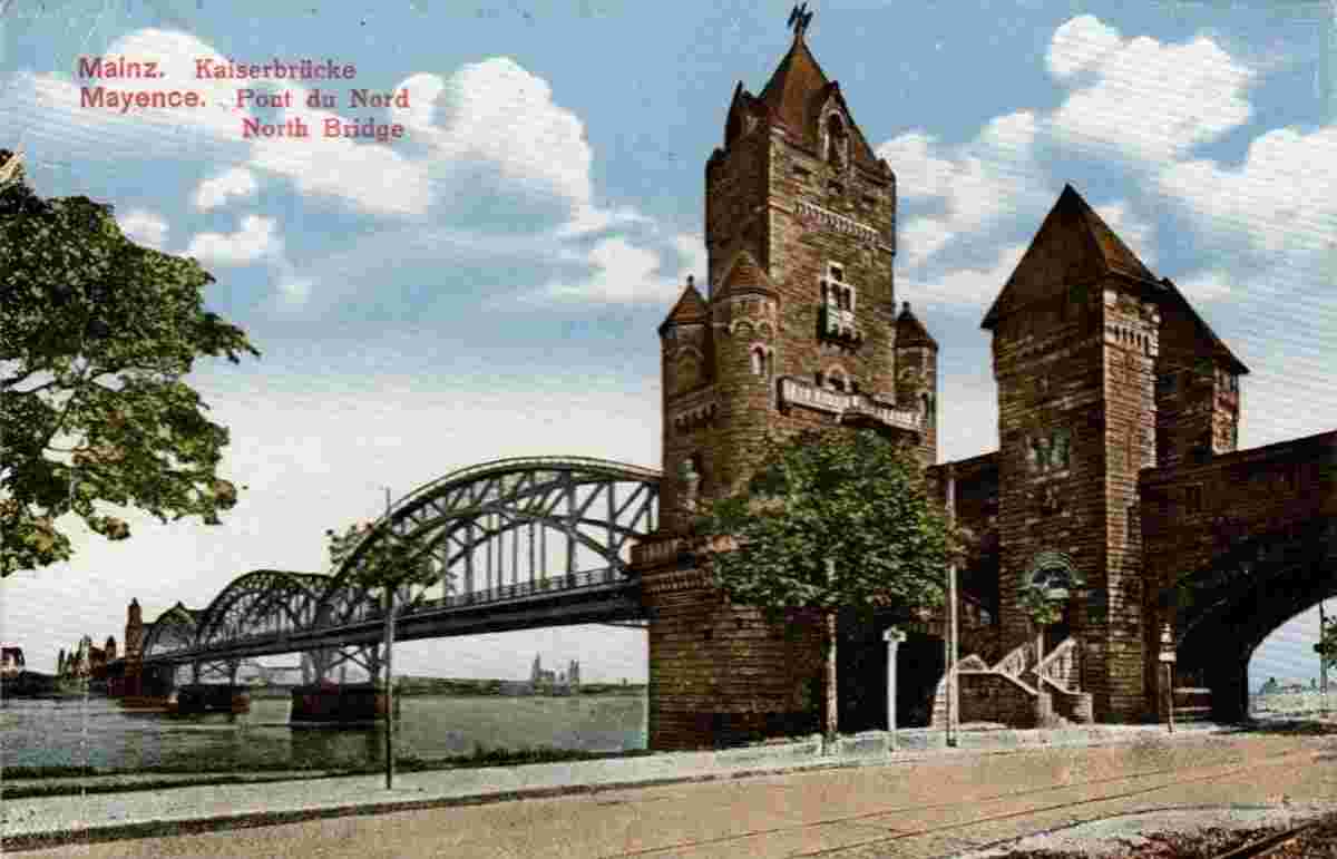 Mainz. Kaiserbrücke