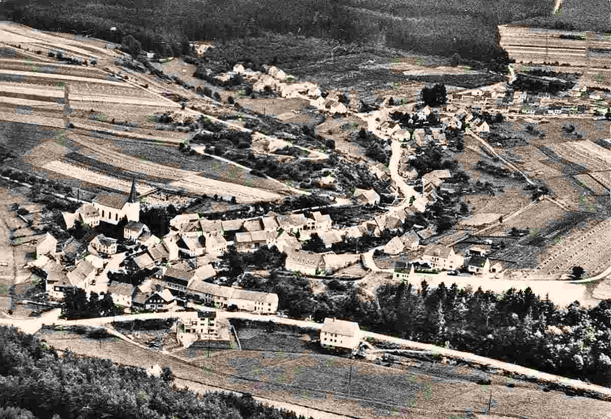 Morbach. Bischofsdhron - Luftaufnahme