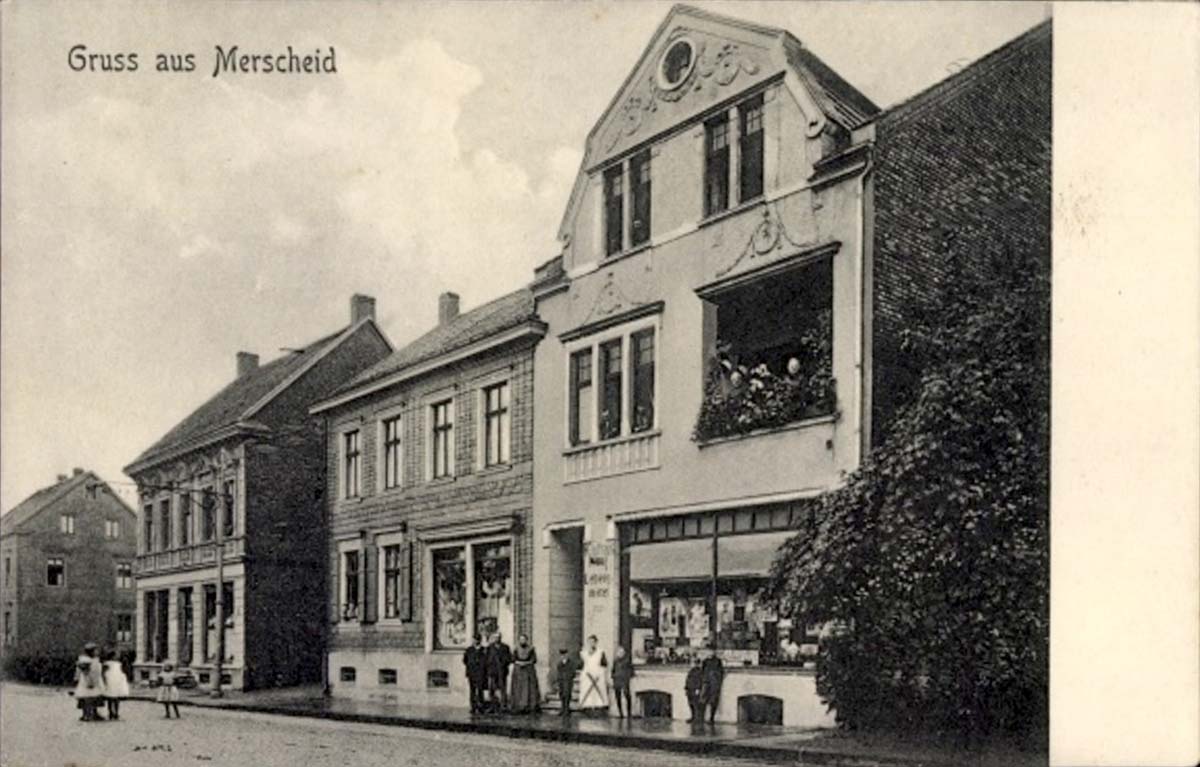 Morbach. Merscheid - Kaufhaus und Lebensmittelladen