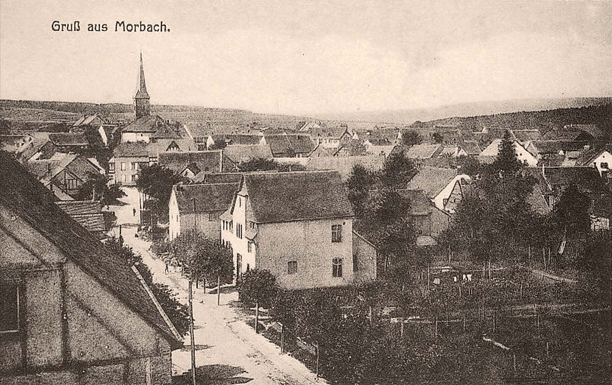 Morbach. Panorama von Morbach