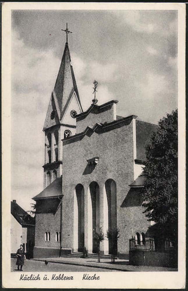 Mülheim-Kärlich. Kärlich - Kirche, 1939