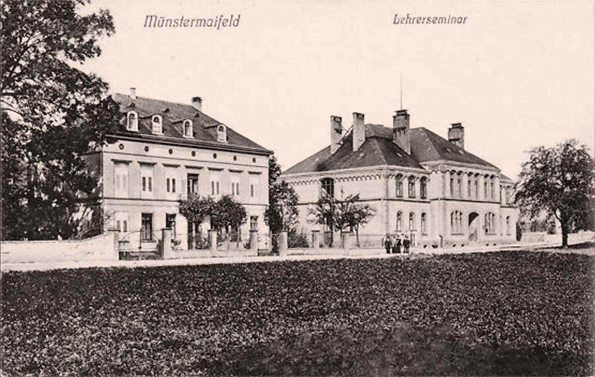 Münstermaifeld. Lehrerseminar, 1912