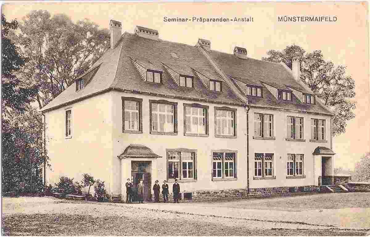 Münstermaifeld. Seminar Präparandenanstalt, 1918
