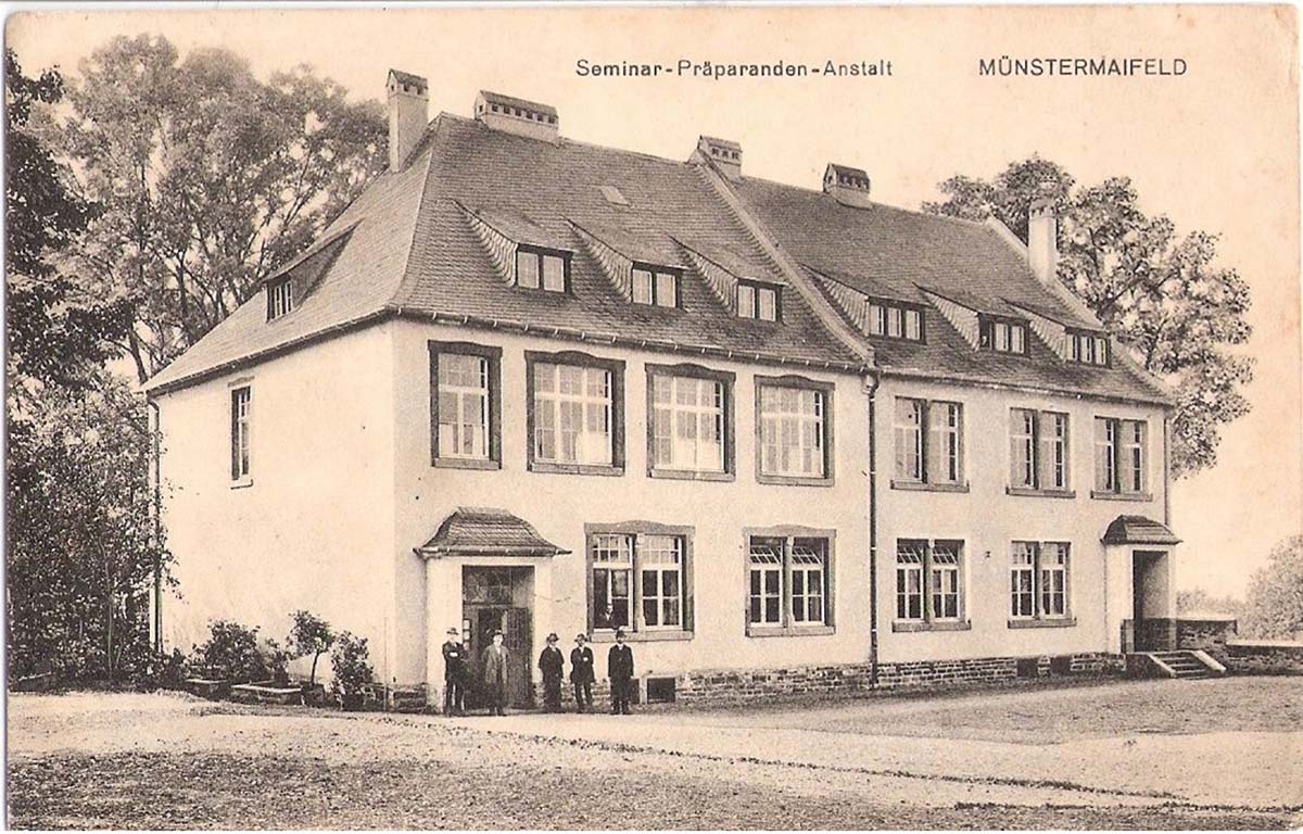 Münstermaifeld. Seminar Präparandenanstalt, 1918