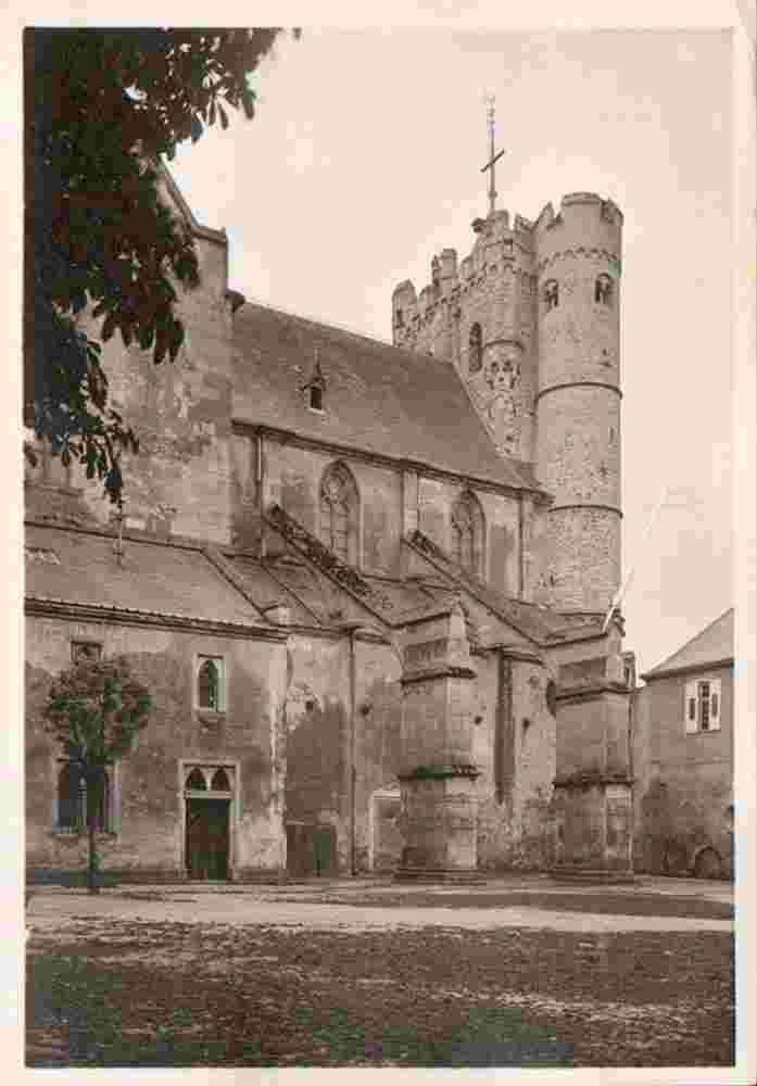 Münstermaifeld. Stiftskirche, westbau um 1100