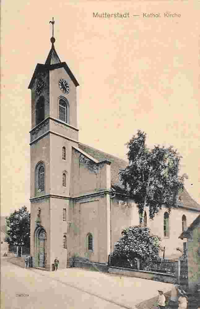 Mutterstadt. Katholische Kirche, 1919