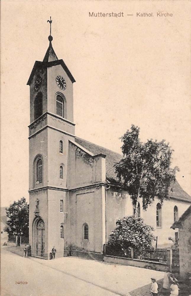 Mutterstadt. Katholische Kirche, 1919