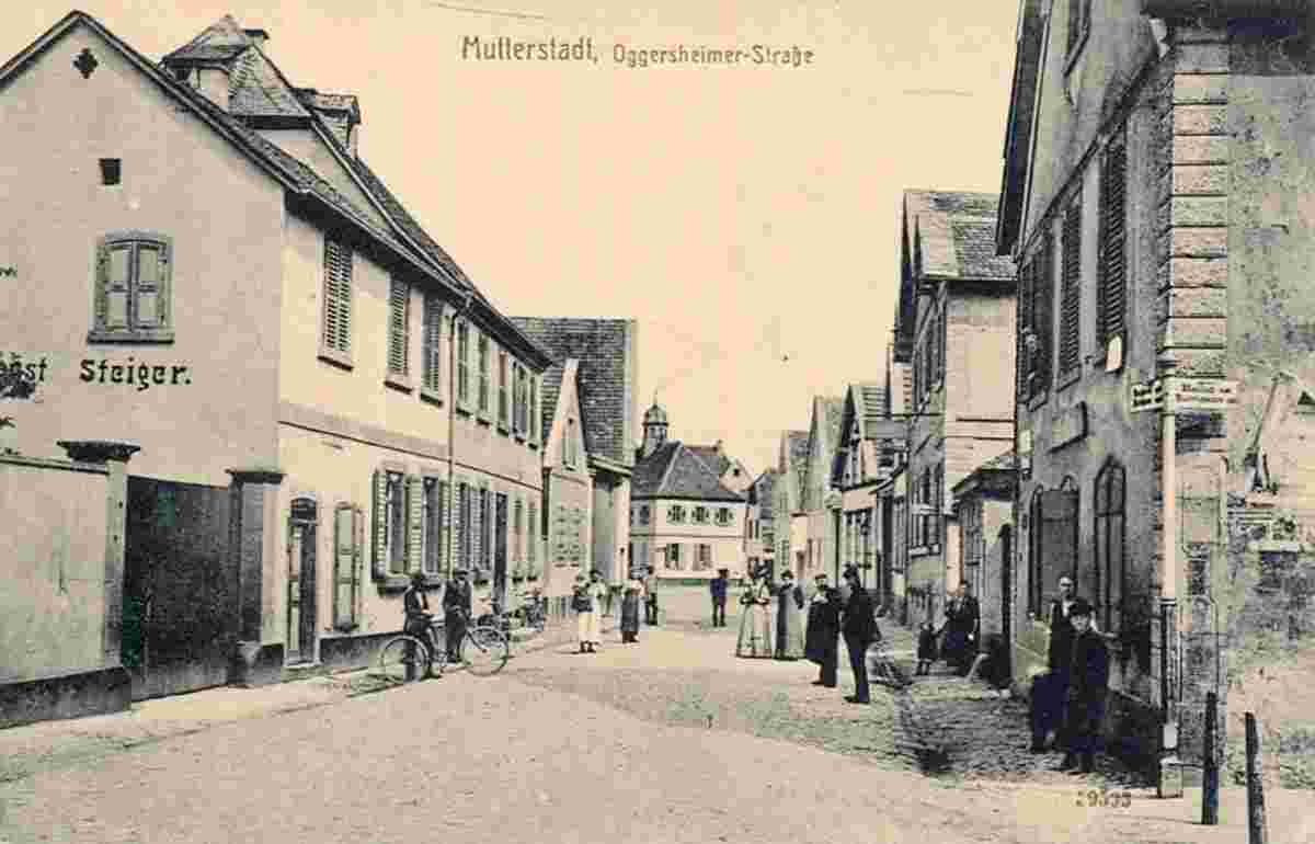 Mutterstadt. Oggersheimer-Straße, 1918