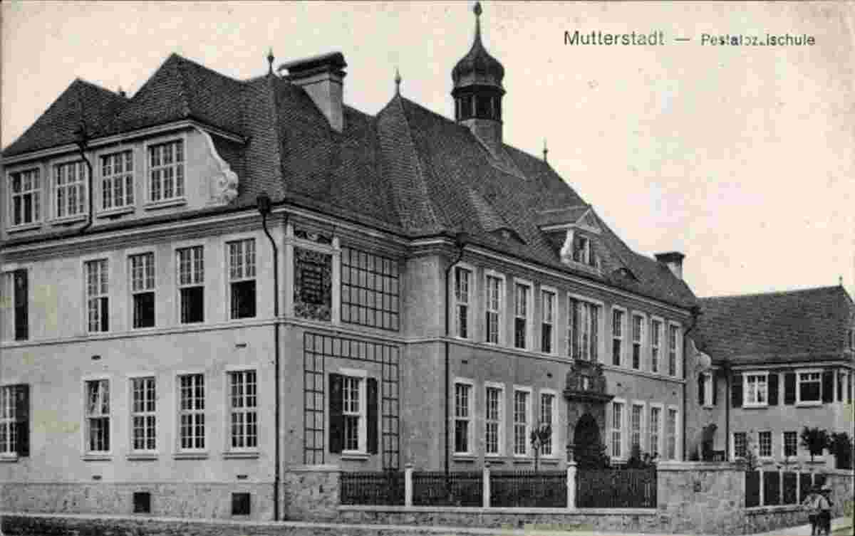 Mutterstadt. Pestalozzischule, 1925