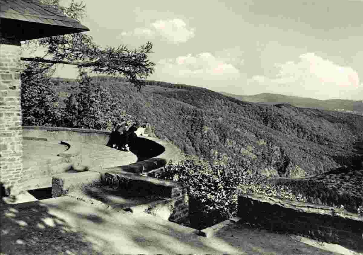 Mettlach. Orscholz - Schutzhütte an der Cloef, um 1960
