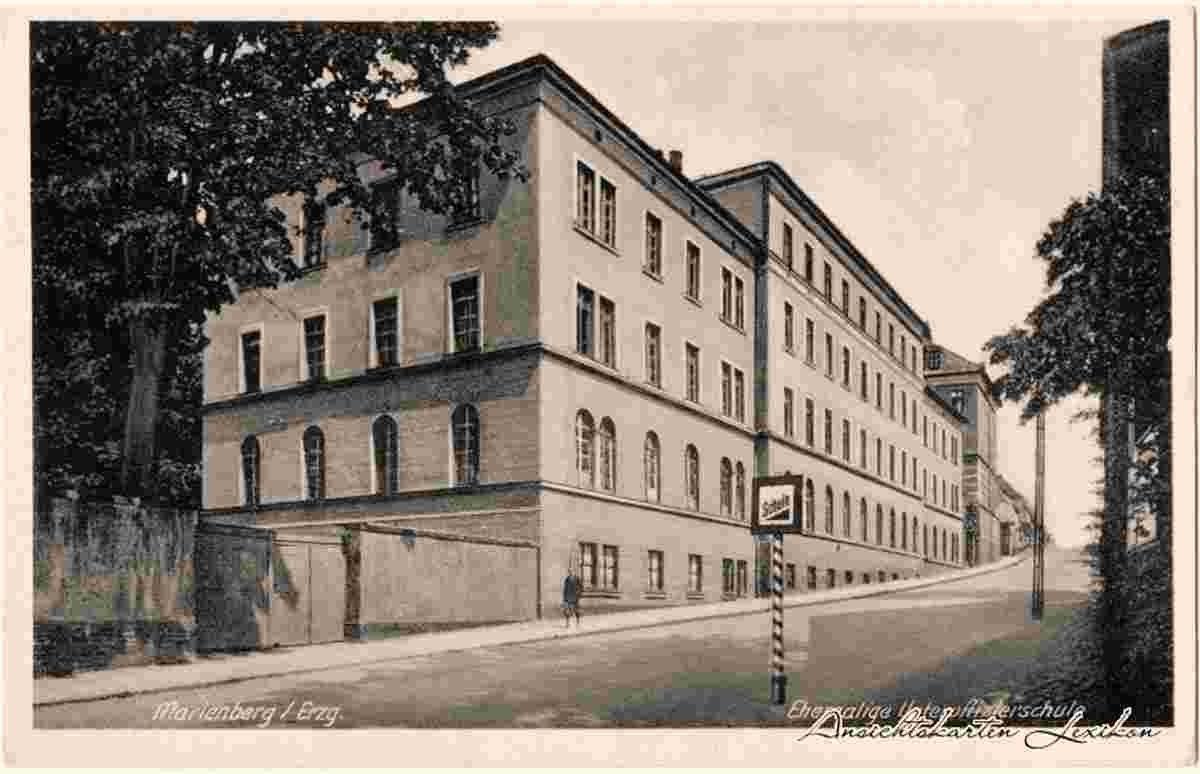 Marienberg. Ehemaligen Unteroffizierschule, 1940
