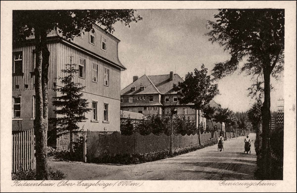 Marienberg. Reitzenhain - Genesungsheim, 1928