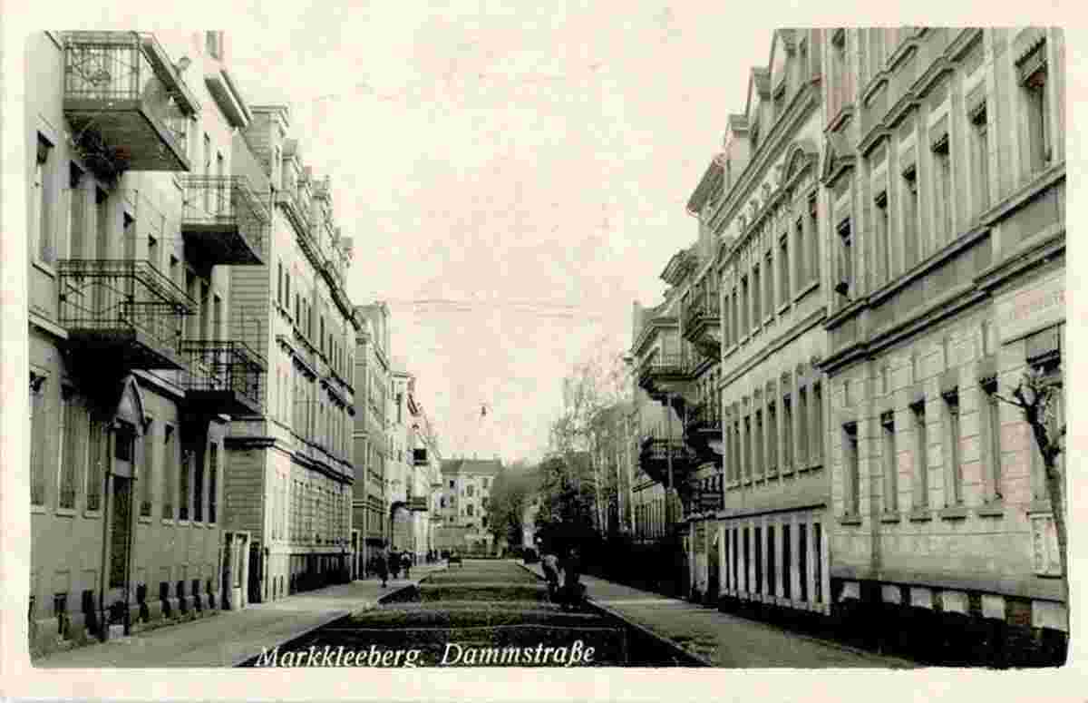 Markkleeberg. Dammstraße, 1934
