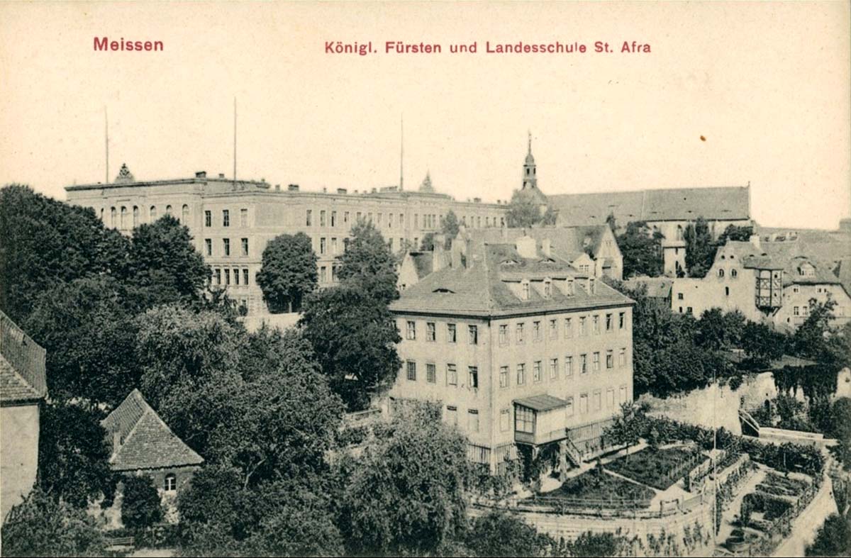 Meißen. Königliche Fürsten und Landesschule St Afra, 1909
