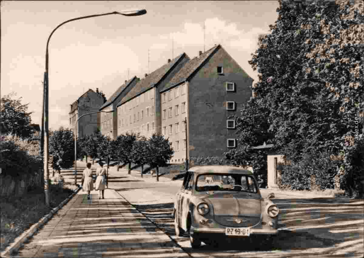Mittweida. Am Sportplatz, 1964