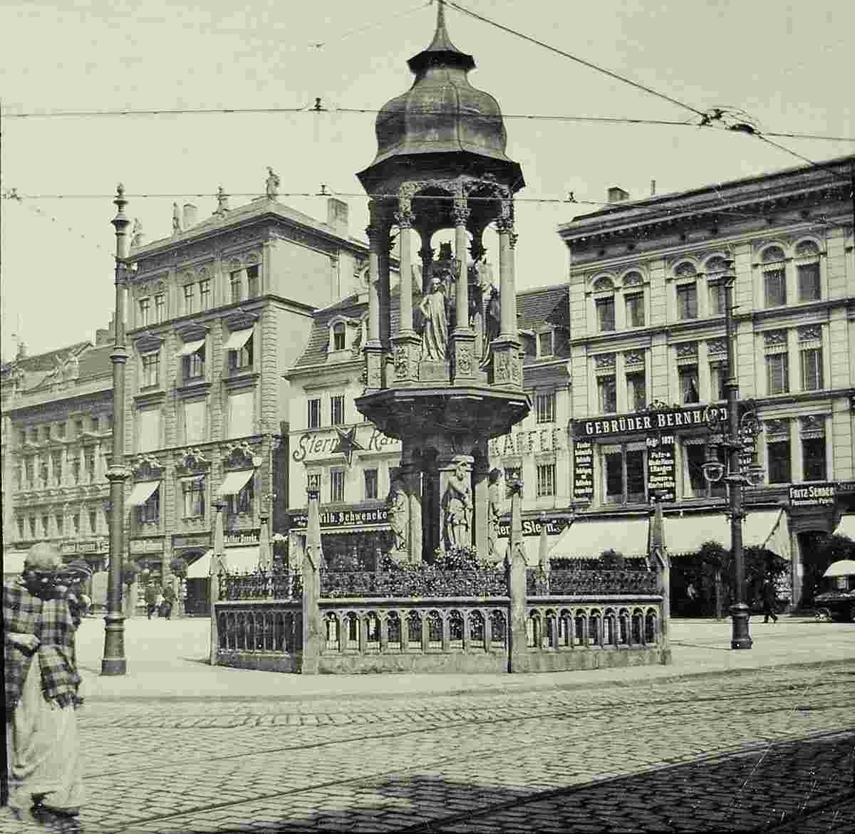 Magdeburg. Kaiser Otto Denkmal, 1902