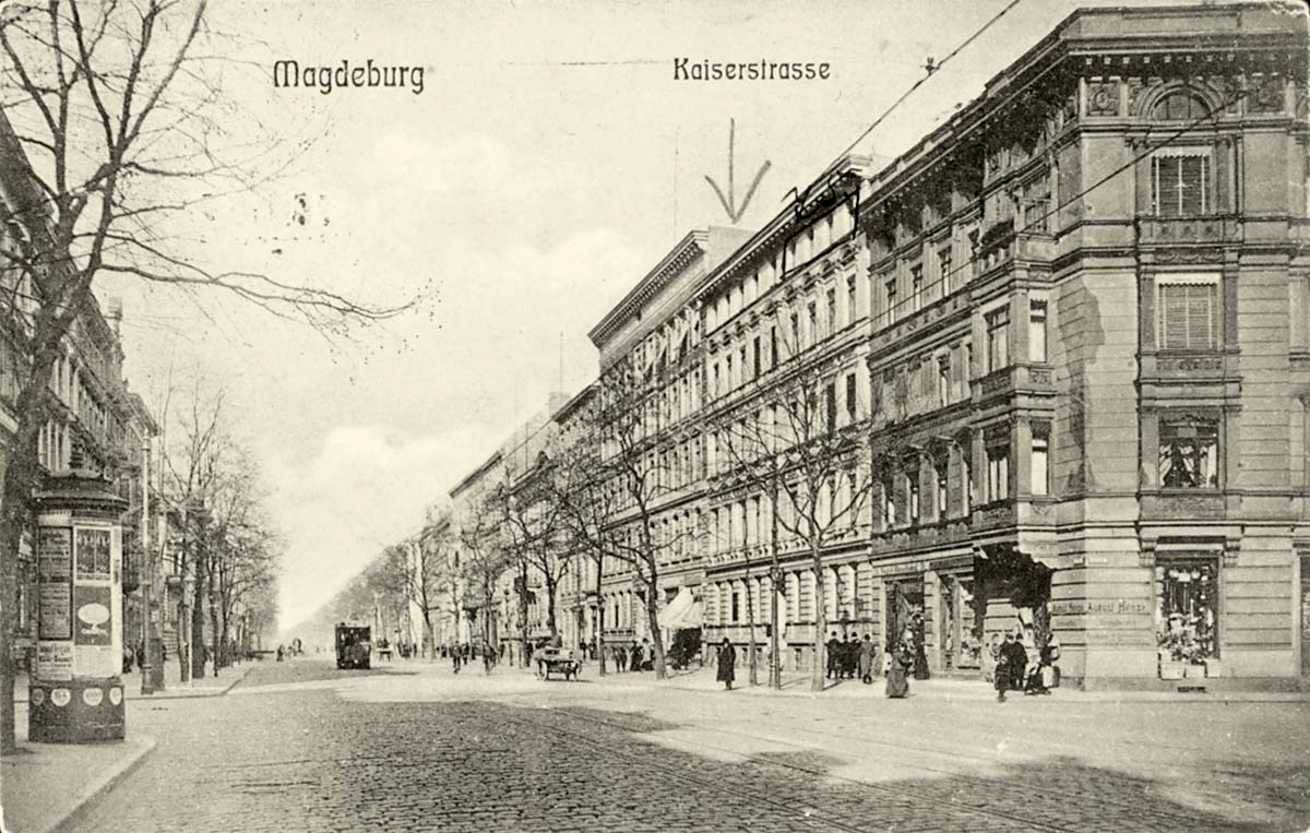 Magdeburg. Kaiserstraße