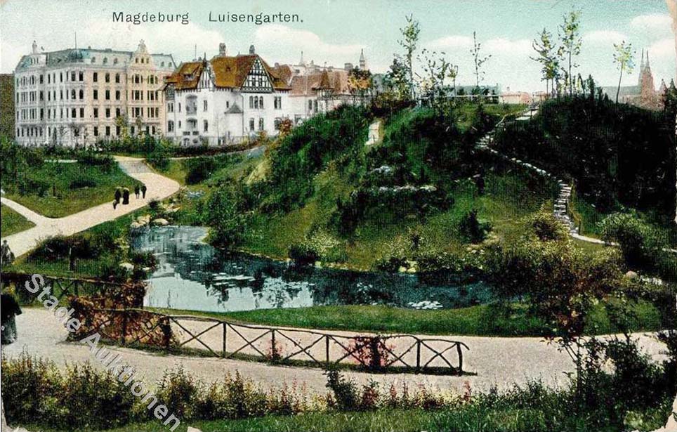 Magdeburg. Luisengarten