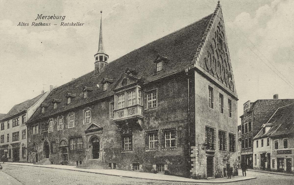 Merseburg. Altes Rathaus, Ratskeller