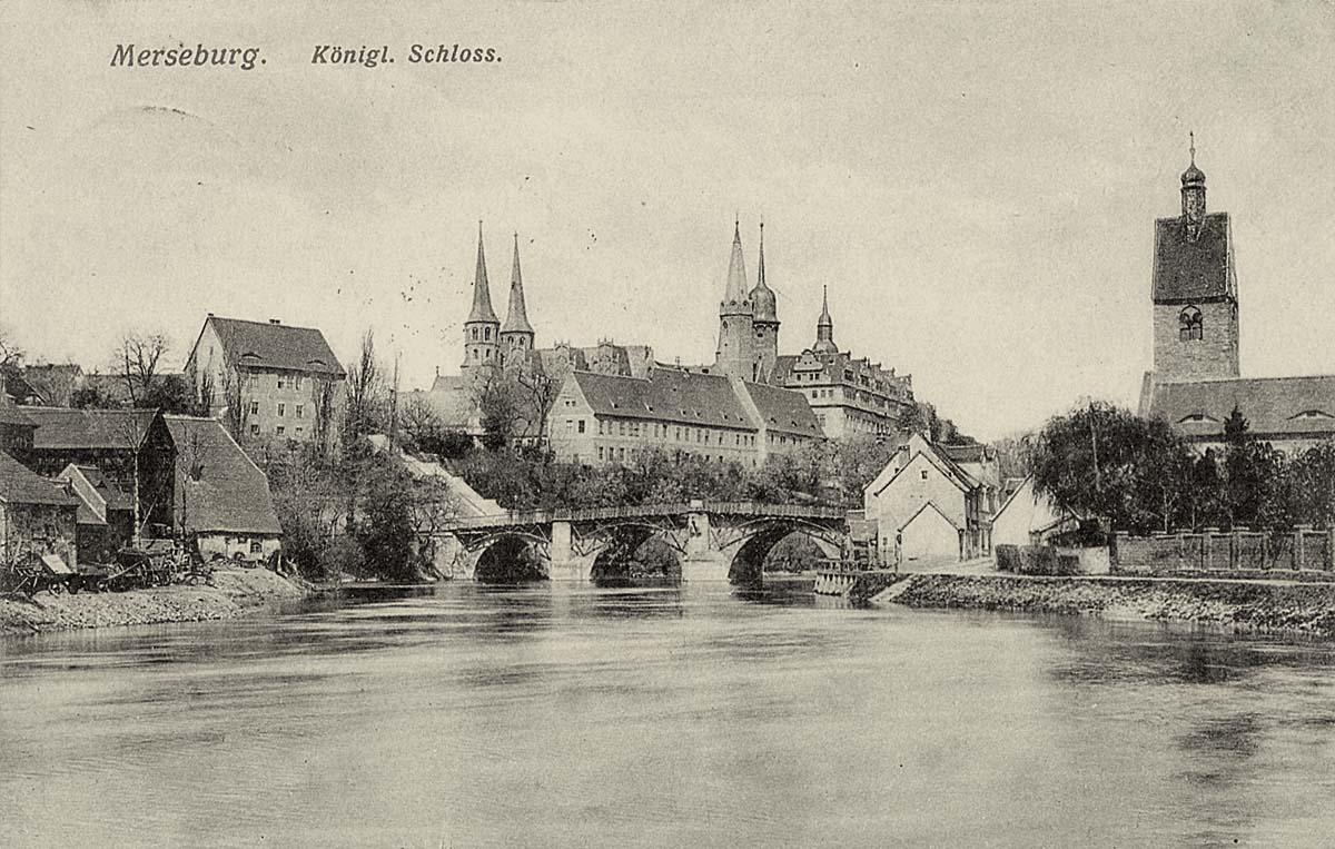 Merseburg. Königliche Schloss, 1913