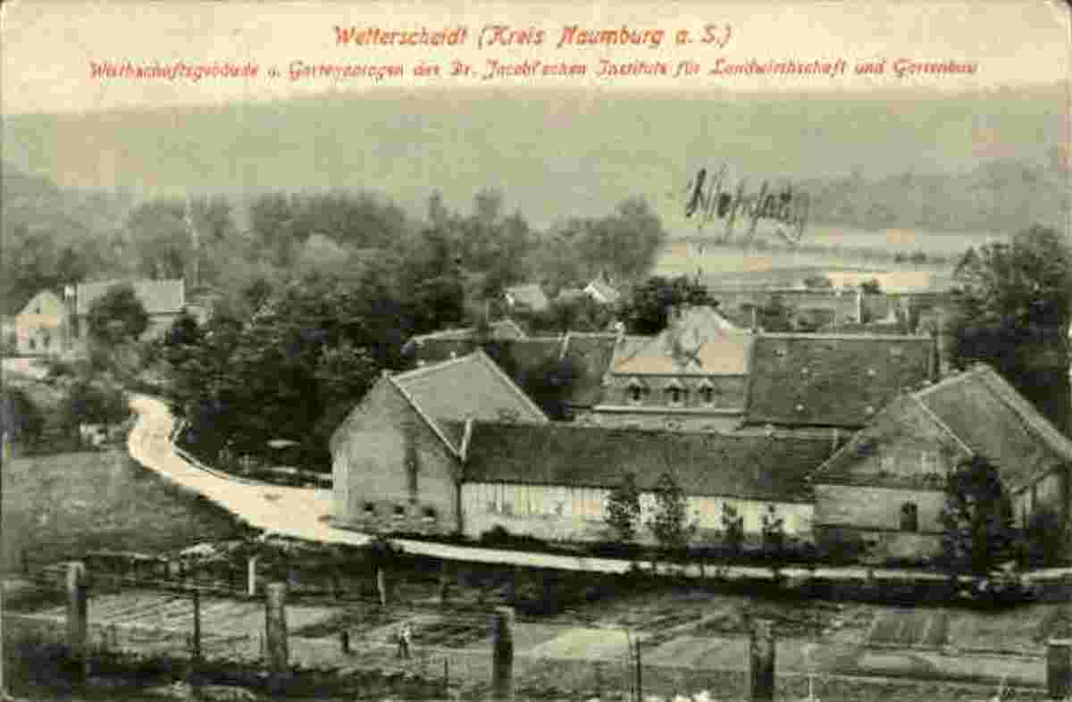 Mertendorf. Wetterscheidt - Institut, 1910