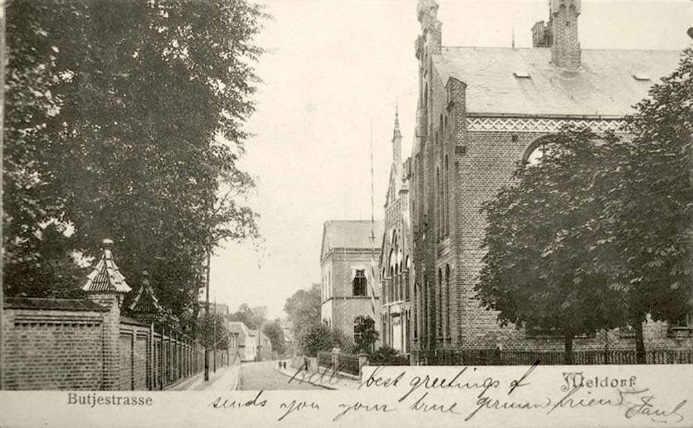 Meldorf. Bojestraße, 1900