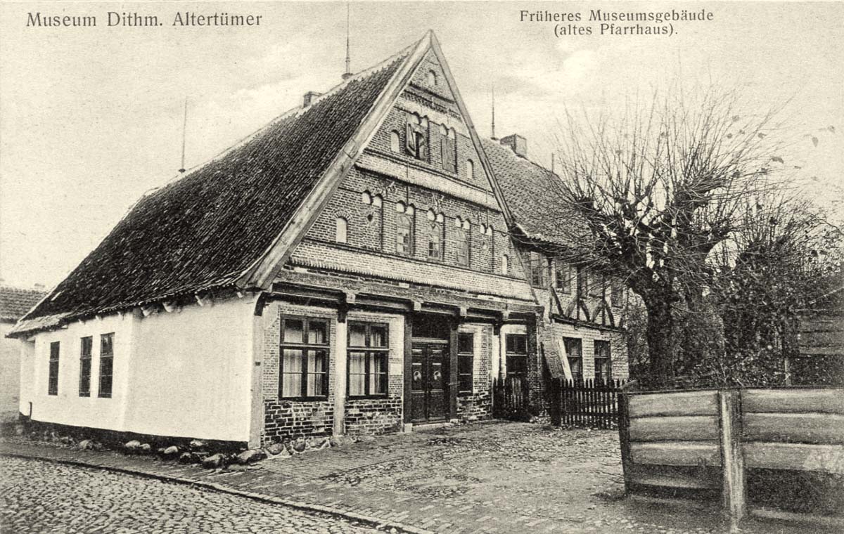 Meldorf. Das Dithmarscher Landesmuseum, altes Pfarrhaus