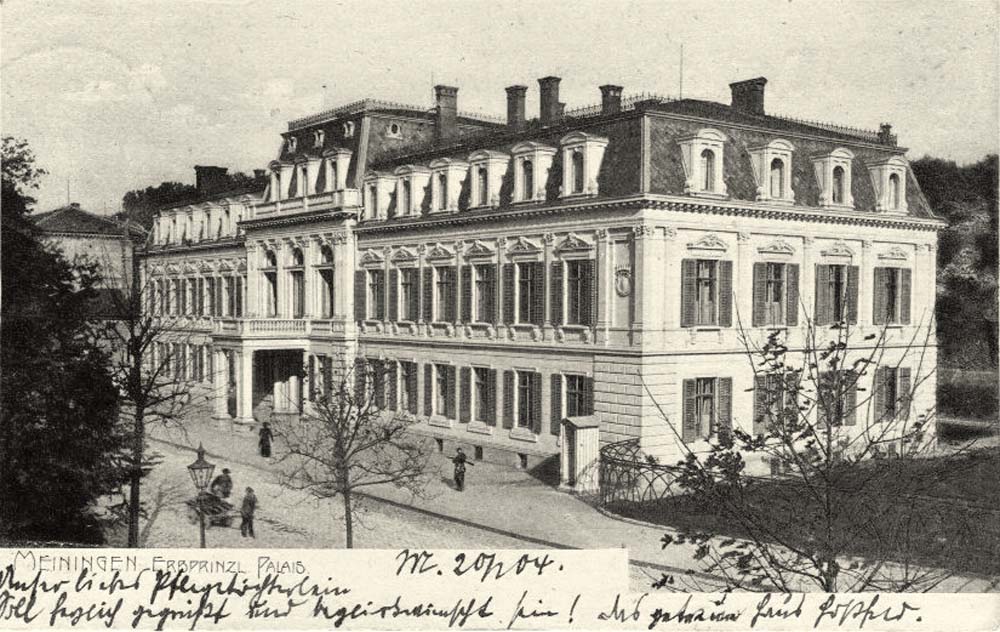 Meiningen. Erbprinzliches Palais, 1904