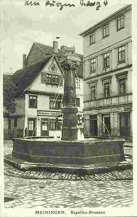 Meiningen. Kapellen-Brunnen, 1941