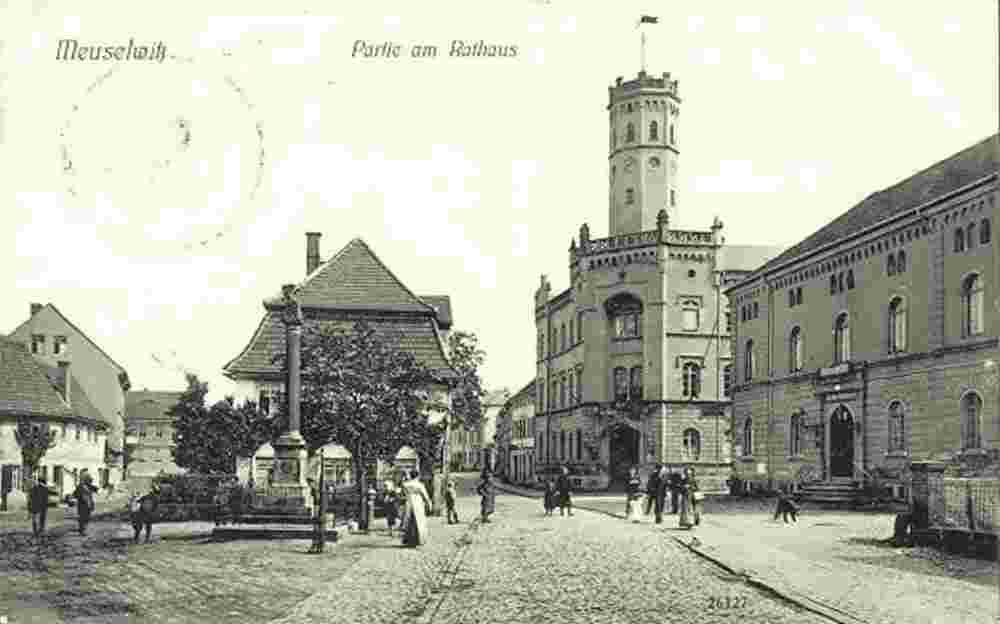 Meuselwitz. Rathaus, 1912