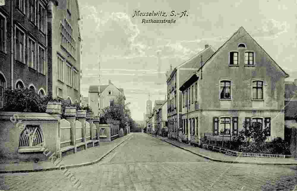Meuselwitz. Rathausstraße