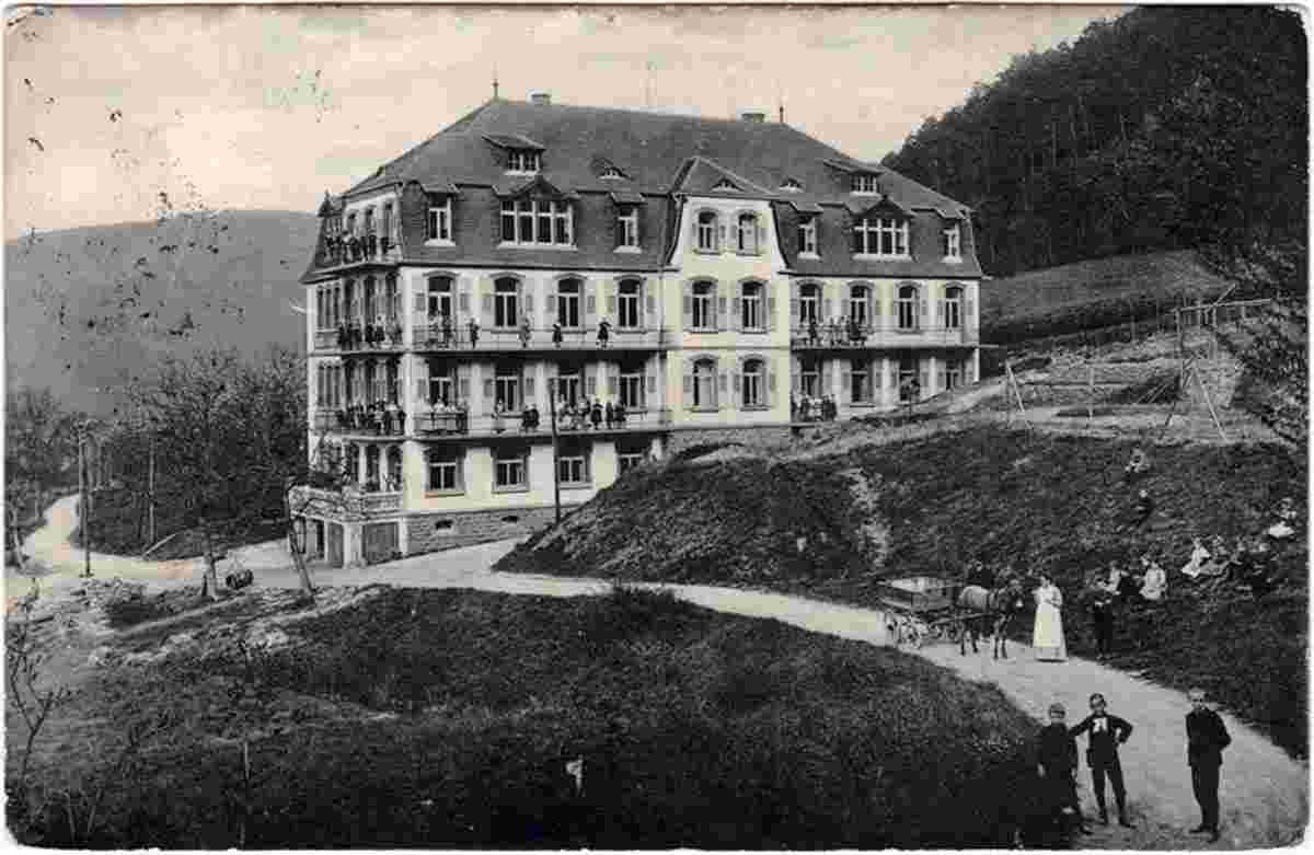 Neckargemünd. Viktor Lenel Stift, Kindererholungsheim der Stadt Mannheim, 1914