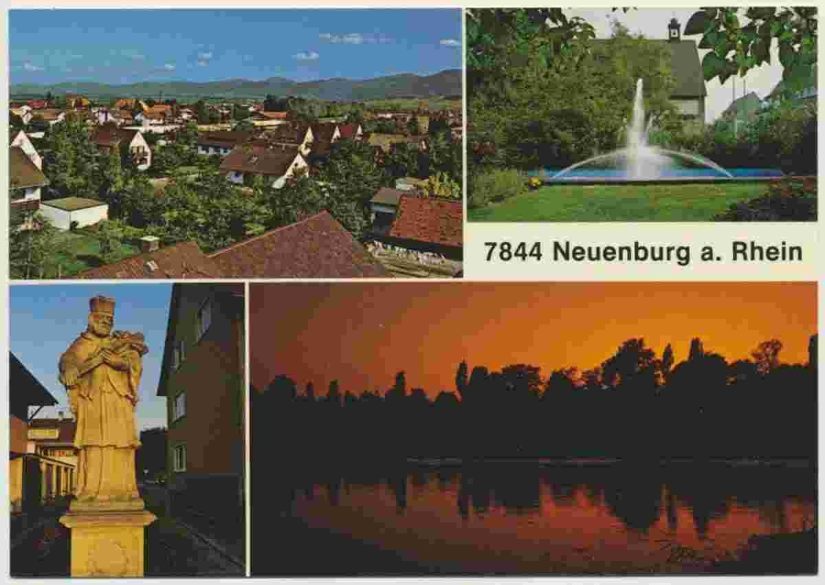 Neuenburg am Rhein - Multi Panorama