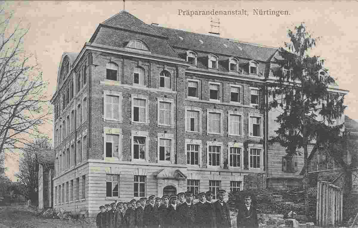 Nürtingen. Präparandenanstalt, 1907