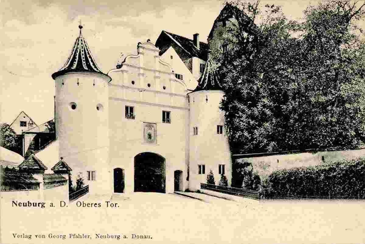 Neuburg an der Donau. Oberes Tor, 1905