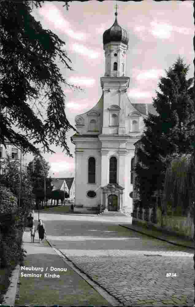 Neuburg an der Donau. Seminar Kirche, 1963