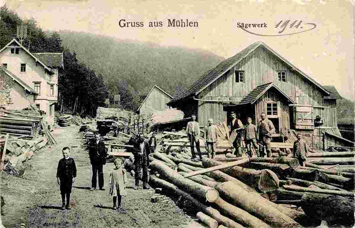 Neumarkt in der Oberpfalz. Mühlen bei Neumarkt, 1911