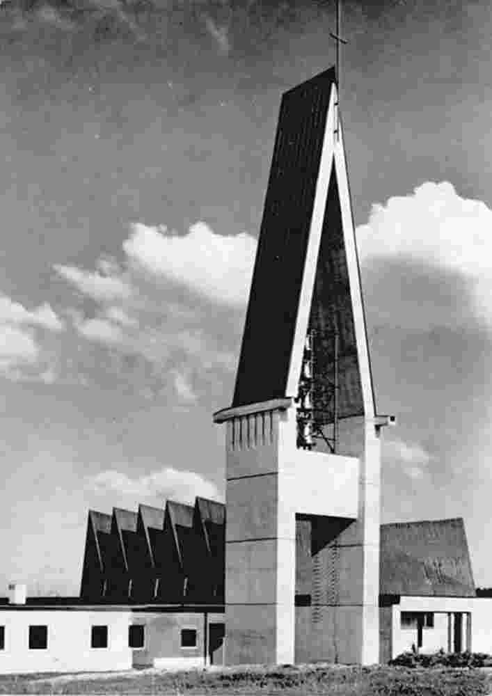 Neusäß. Ottmarshausen - St Vitus Kirche, 1970