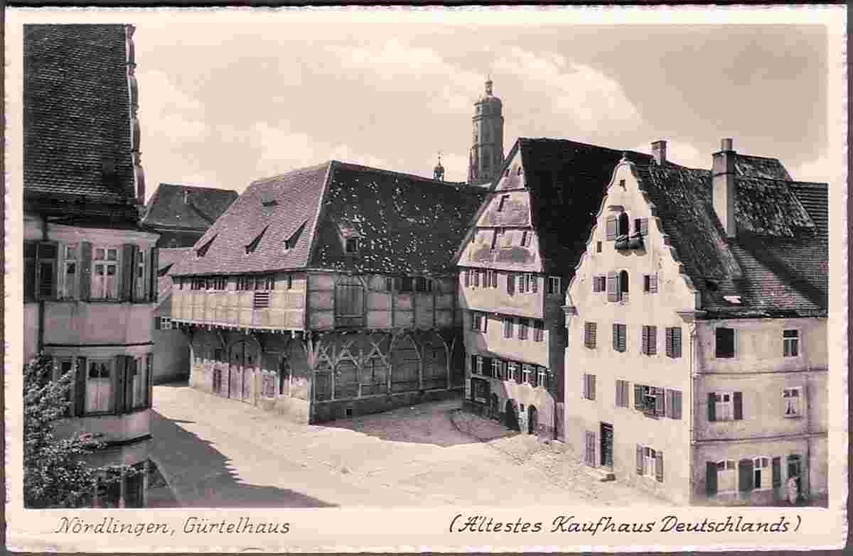 Nördlingen. Gürtelhaus, 1953