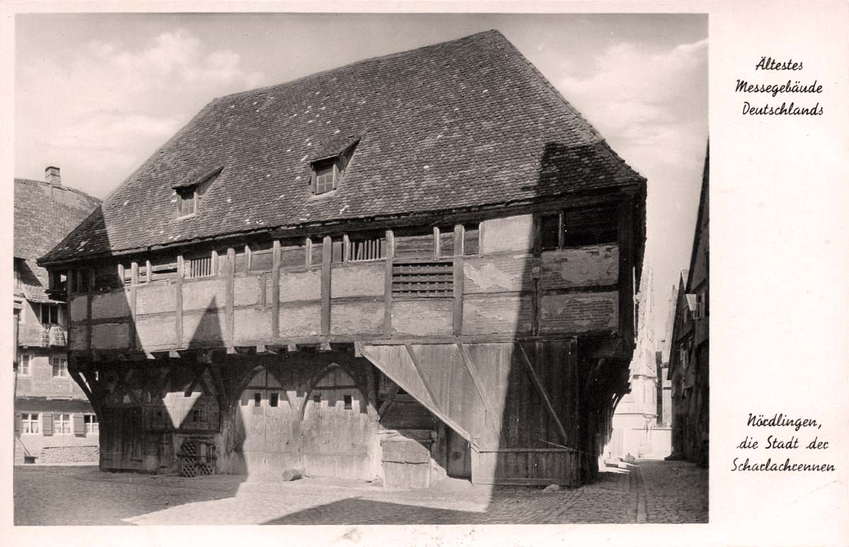 Nördlingen. Messegebäude, 1940