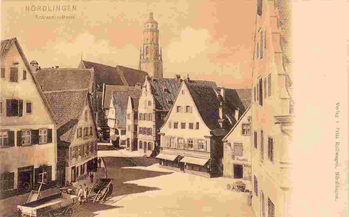 Nördlingen. Schrannenstraße, 1905