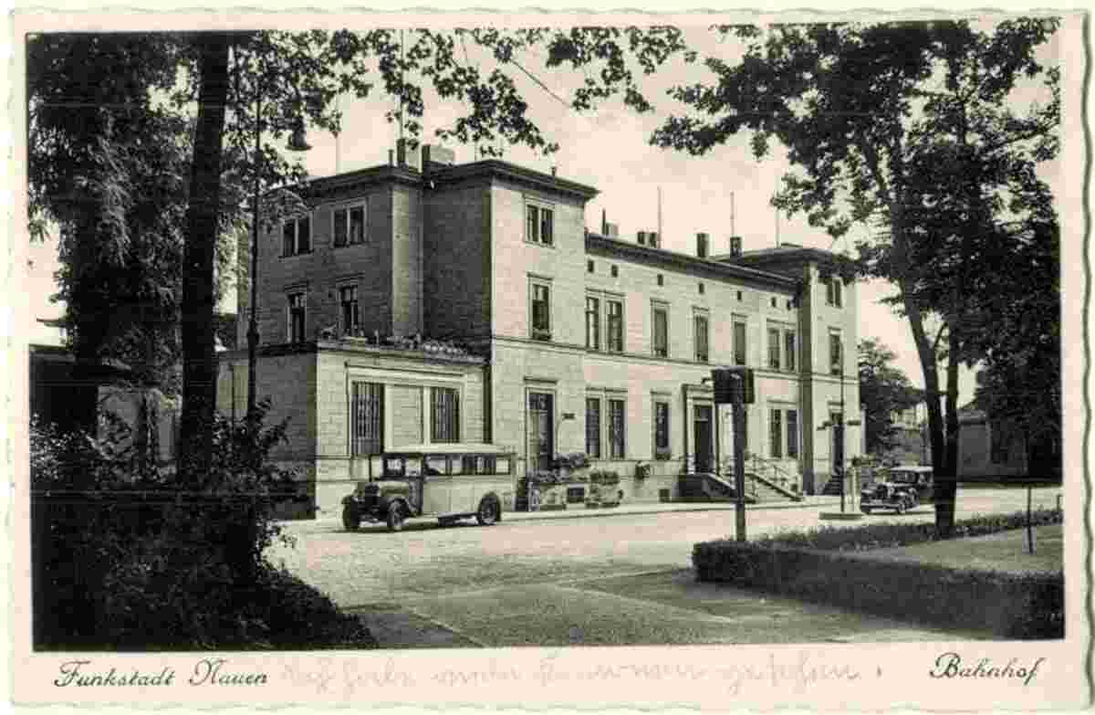 Nauen. Bahnhof, 1940
