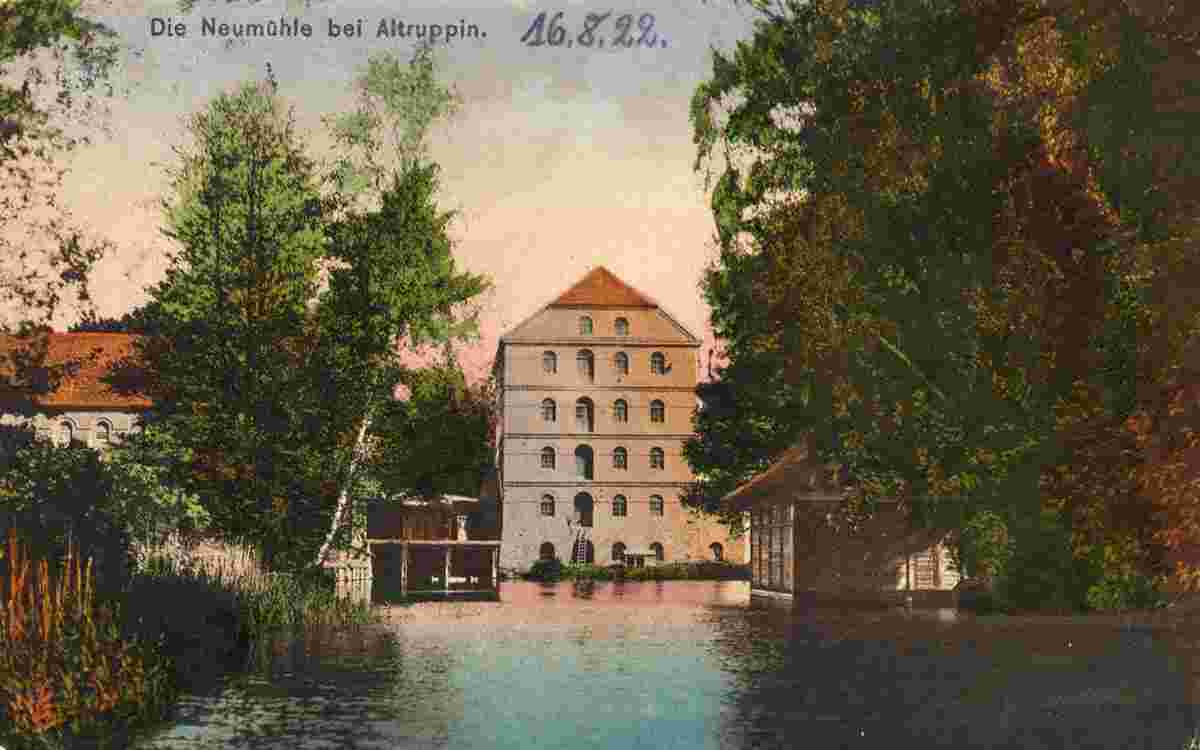 Neuruppin. Neumühle, 1922